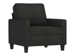 Sillón de tela negro 60 cm ES47269