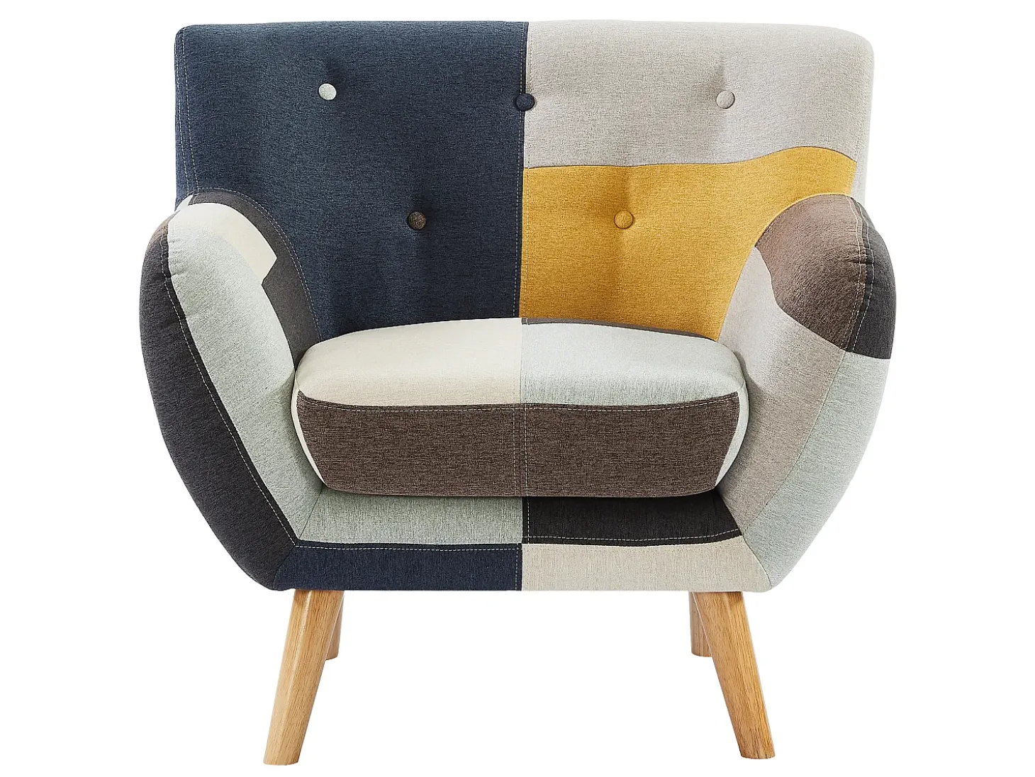 Sillón de tela patchwork SERTI II