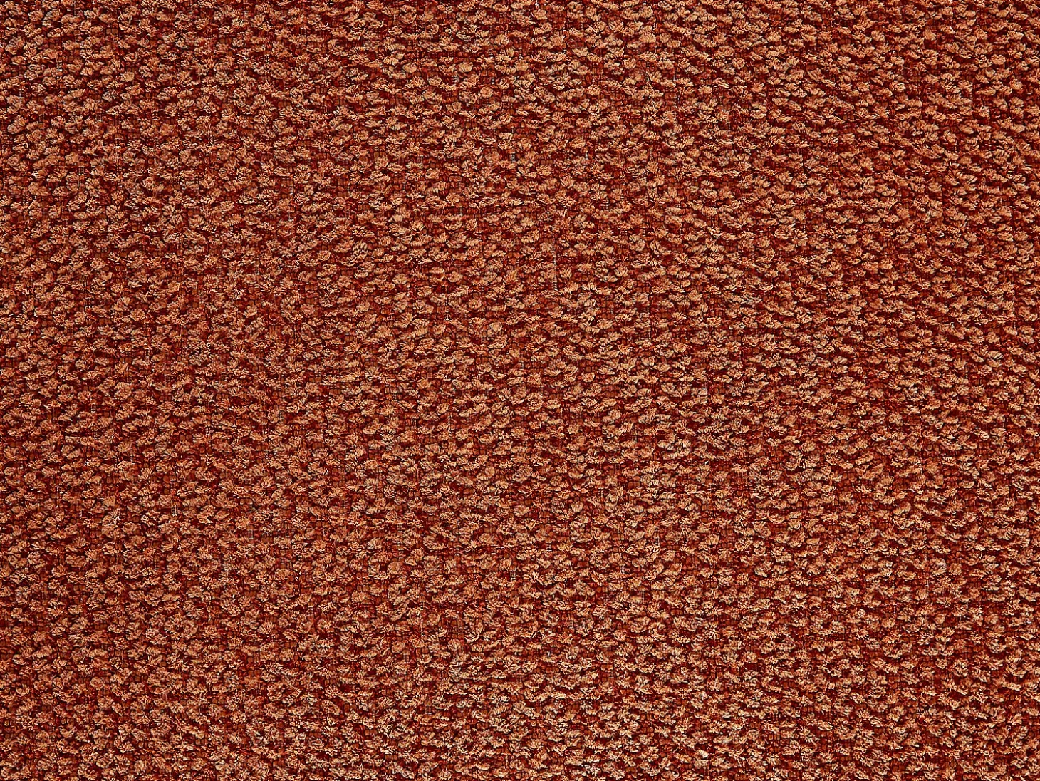 Sillón de tela texturizada color terracota LOLEVA