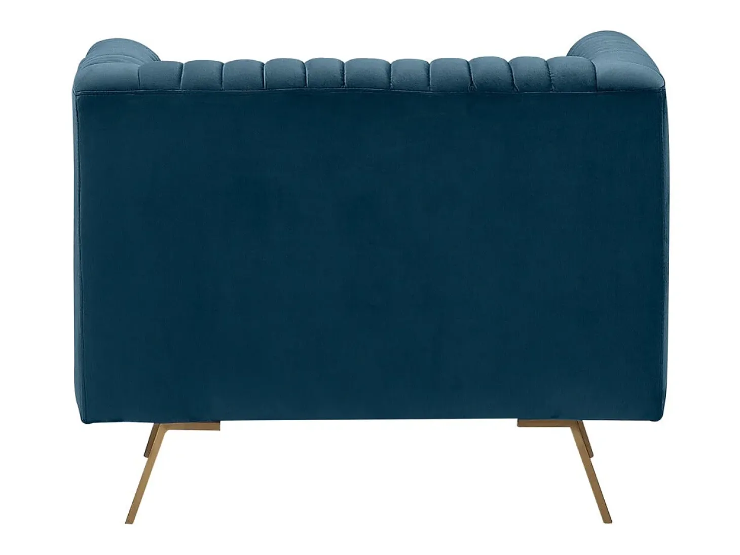 Sillón de terciopelo azul oscuro - Gatsby