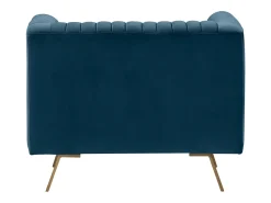 Sillón de terciopelo azul oscuro - Gatsby