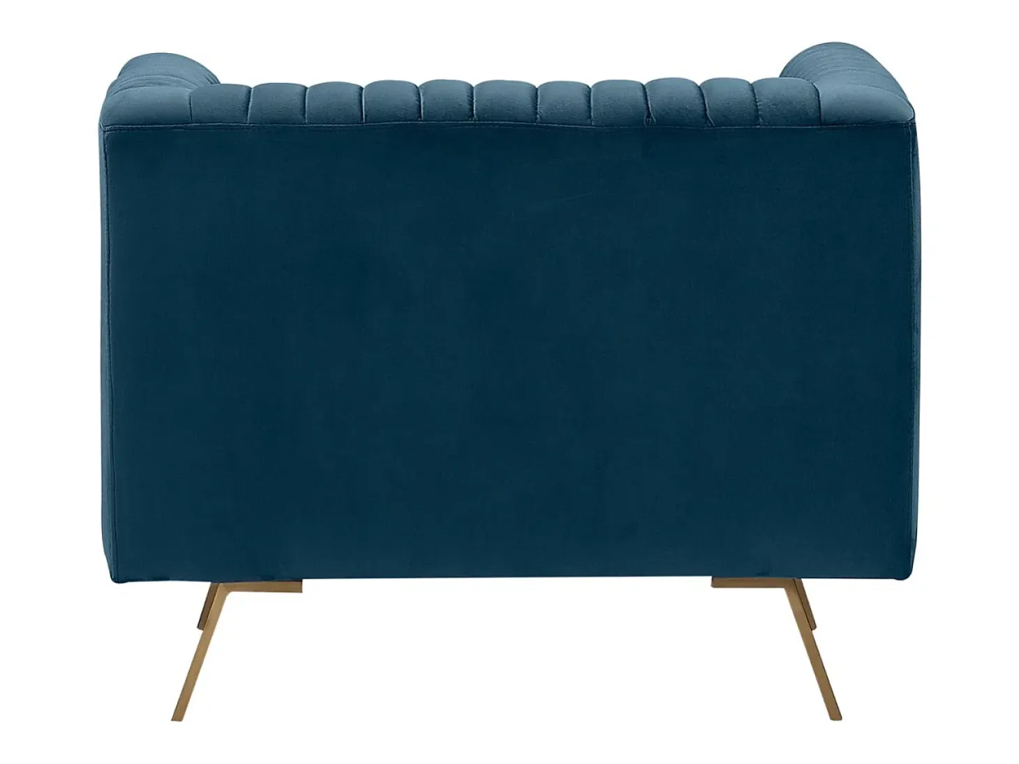 Sillón de terciopelo azul oscuro - Gatsby