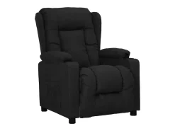 Sillón elevable tela negro