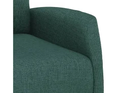 Sillón elevable tela verde oscuro