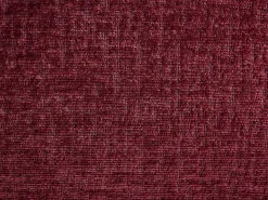 Sillón en chenilla color burdeos LUCIOTA