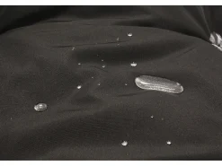 Sillón en forma de huevo resina efecto de ratán negro JANE