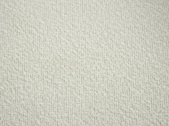 Sillón en tela bouclé blanco marfil BOVANA de Pascal Morabito