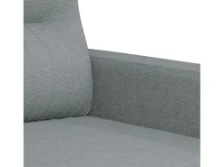 Sillón Gris Claro 60 cm Tela