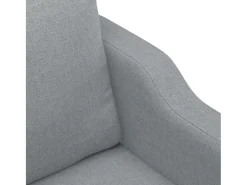 Sillón Gris Claro 60 cm Tela