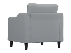 Sillón Gris Claro 60 cm Tela