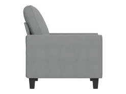 Sillón Gris Claro 60 cm Tela