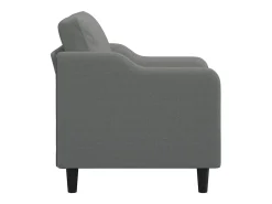 Sillón Gris Oscuro 60 cm Tela