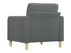 Sillón Gris Oscuro 60 cm Tela