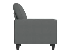 Sillón Gris Oscuro 60 cm Tela