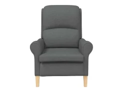 sillón Gris oscuro 76 x 94 x 102 cm tela