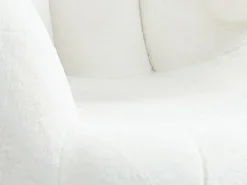 Sillón infantil pivotante con forma de mano CATCHY de piel sintética - 3 colores