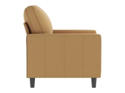 Sillón marrón 60 cm Terciopelo