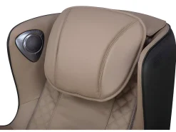 Sillón masaje KASOU piel sintética Bluetooth y LEDs - Sistema gravedad cero - Beige