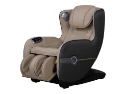 Sillón masaje KASOU piel sintética Bluetooth y LEDs - Sistema gravedad cero - Beige