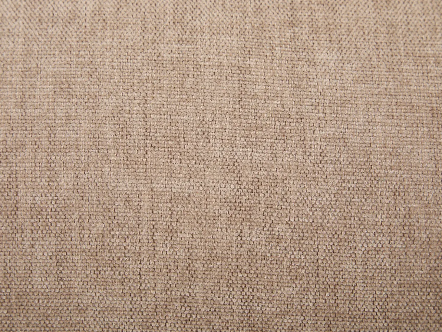 Sillón mecedora de tela color topo con base de madera RELIACO