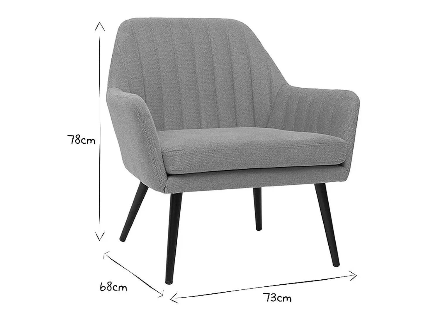 Sillón moderno de tela efecto aterciopelado texturizado amarillo mostaza y metal negro GASTON