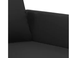 Sillón Negro 60 cm Piel Sintética
