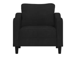 Sillón Negro 60 cm Tela