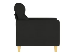 Sillón Negro 60 cm Tela