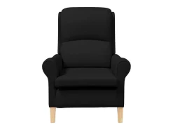 sillón Negro 76 x 94 x 102 cm tela
