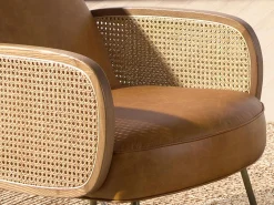 Sillón piel marrón 5162 ANGEL CERDA
