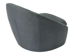 Sillón pivotante de tela gris - Colección Made for design - LACARA