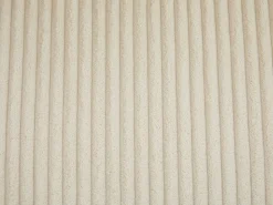 Sillón relax eléctrico de terciopelo beige LUNANO