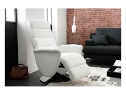 Sillón relax manual blanco NELSON