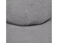 Sillón sillón butaca sillón club sofá salón moldeado a mano terciopelo gris 1102068/3