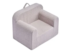 Sillón SucceBuy para Niños Cómodo, Silla Infantil de Espuma con Reposabrazos y Asa, Sofá para Niños Pequeños Removible, en Esponja 28D y Peluche