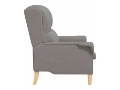 sillón Taupé 76 x 94 x 102 cm tela