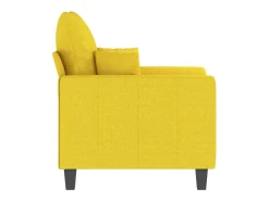 Sillón Tela Amarillo Claro 60 cm