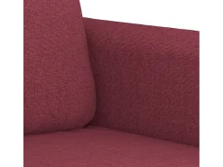 Sillón Tela Rojo Burdeos 60 cm