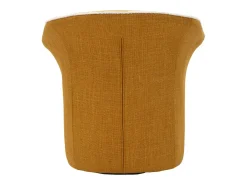 Sillón VKH714, Amarillo, 80x83,5x66 cm, Kendra Home