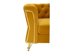 Sillón VKH320, Amarillo, 104x83x76 cm, Kendra Home