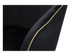 Sillón VKH317, Negro, 62x58x78 cm, Kendra Home