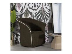 Sillón VKH715, Verde, 80x83,5x66 cm, Kendra Home