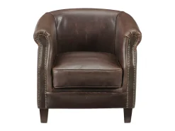 sillon club de piel envejecida ENGUERRAND