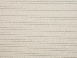 Sofá 4 plazas con asiento deslizante eléctrico de pana beige PASTARO