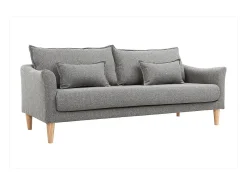 Sofá 3 plazas gris KATE