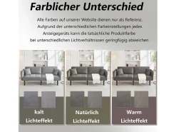 Sofá cama ajustable 2 en 1 - 176 x 78 x 76 cm - 2 plazas - con reposabrazos abatibles - Terciopelo - Gris