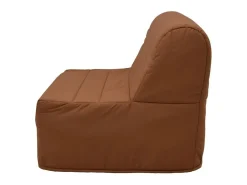 Sofá Cama BZ 2 Plazas Joe Tela Terracota Fabricación Francesa