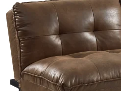 Sofá cama clic-clac 3 plazas,microfibra envejecida PEGULA