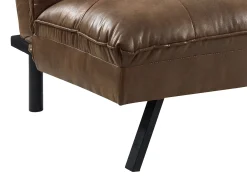 Sofá cama clic-clac 3 plazas,microfibra envejecida PEGULA