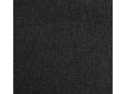 Sofá cama de 2 plazas con dos almohadas tela negro
